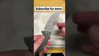 Knife maintenance-rust prevention.#Shorts #Knives #shortsfeed #knifelife ￼