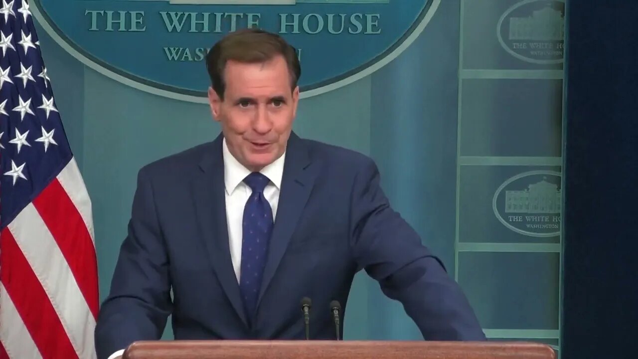 Top Biden Spokesman John Kirby Has No Info On CIA's Use Of Telegram To Recruit Russian Assets