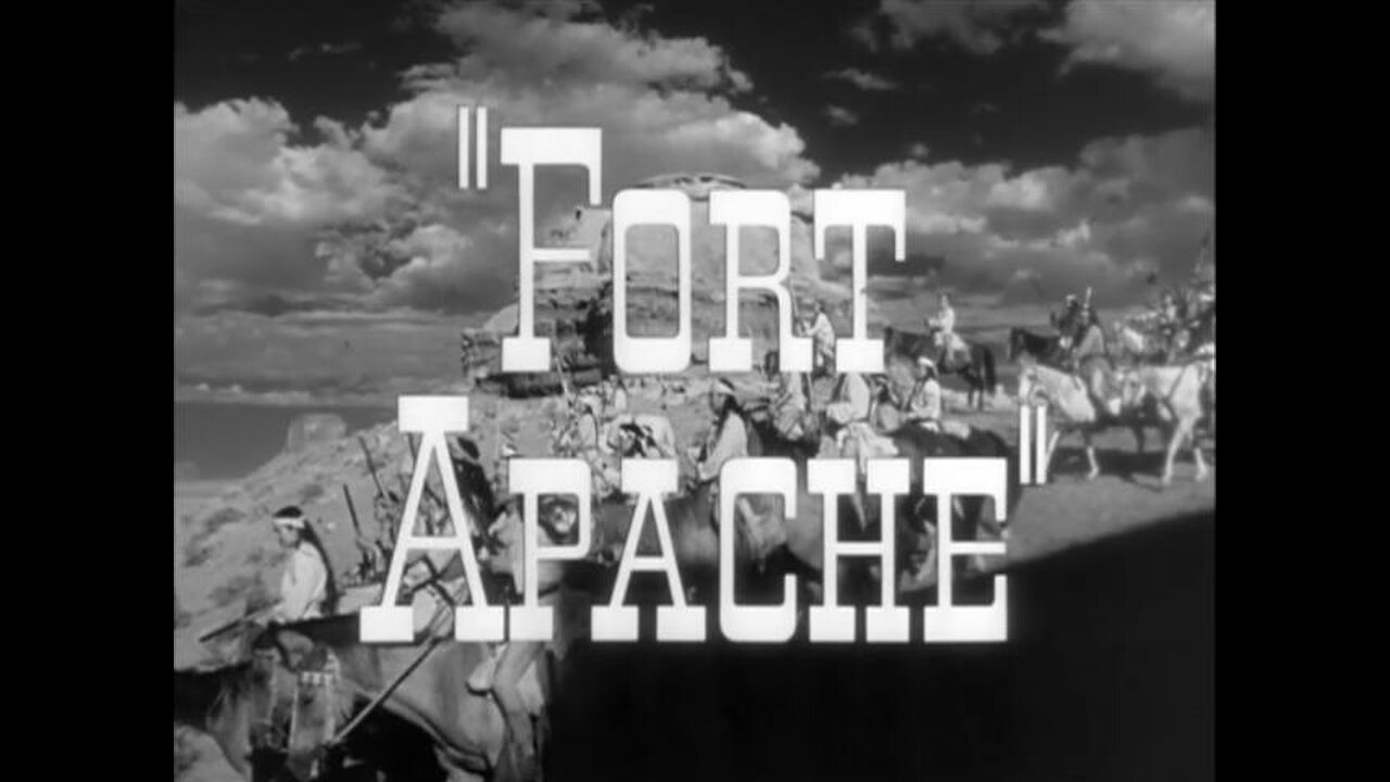 Fort Apache: (1948) B&W Western starring John Wayne, Henry Fonda, Shirley Temple