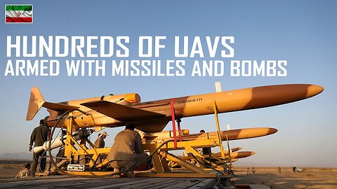 SHOCKING! Iranian army holds exercise with 150 UAVs armed with missiles and bombs Base 313