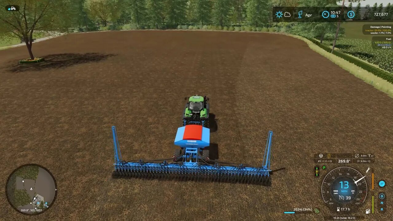 Farming Simulator 22 | Eastern North Carolina | Timelapse #91 | Planting Soybean