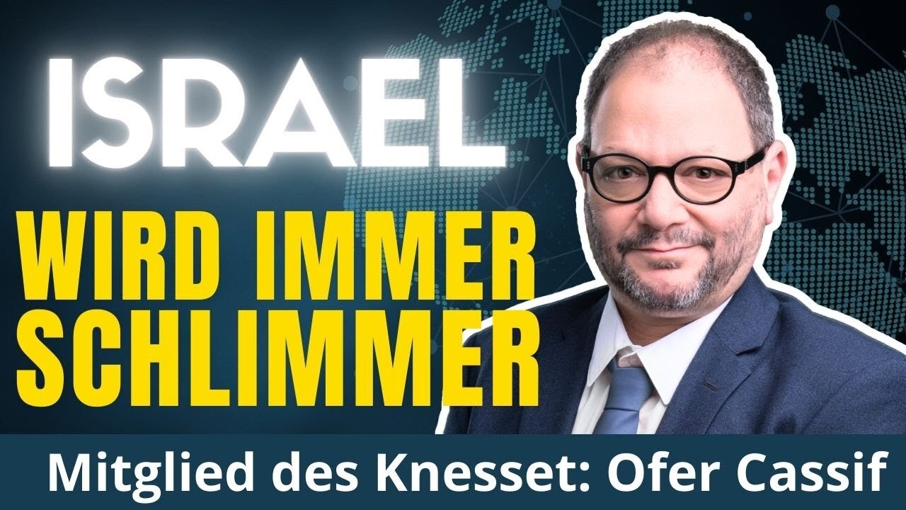 Bürgerkrieg und mehr Gemetzel: Israels düstere Zukunft.Knesset-Abgeordneter Dr. Ofer Cassif🙈