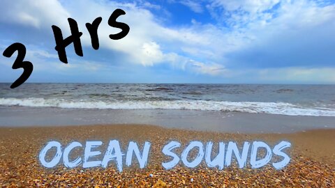 Fall asleep with Ocean Sounds | Waves | 3 Hrs | ~ ASMR ~