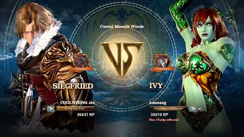 Siegfried (COOLWHIP64 abc) VS Ivy (Amesang) (SoulCalibur™ VI: Online)