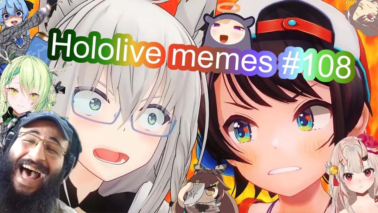 REACTION Hololive {memes} #108 by Catschais