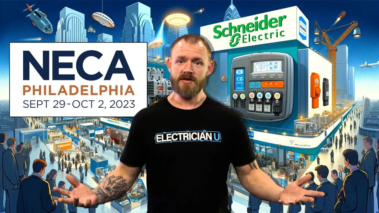 Exploring Innovations at NECA 2023: Schneider Electric's Cutting-Edge Electrical Solutions