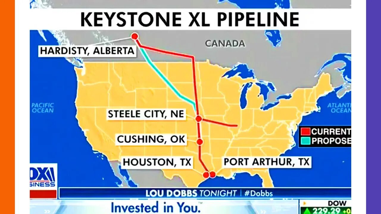 Original Keystone Pipeline Ruptures 🟠⚪🟣 NPC Crime