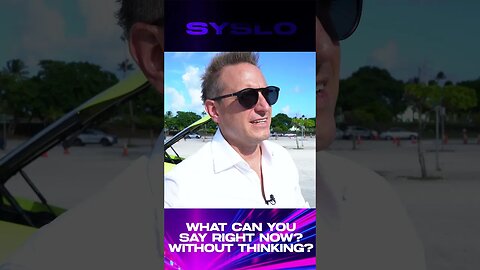 What Can You Say Right Now Without Thinking! - Robert Syslo Jr #shorts