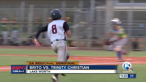 Trinity Christian routs Brito