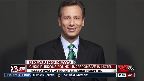 Former Bakersfield anchor Chris Burrous has died at 43