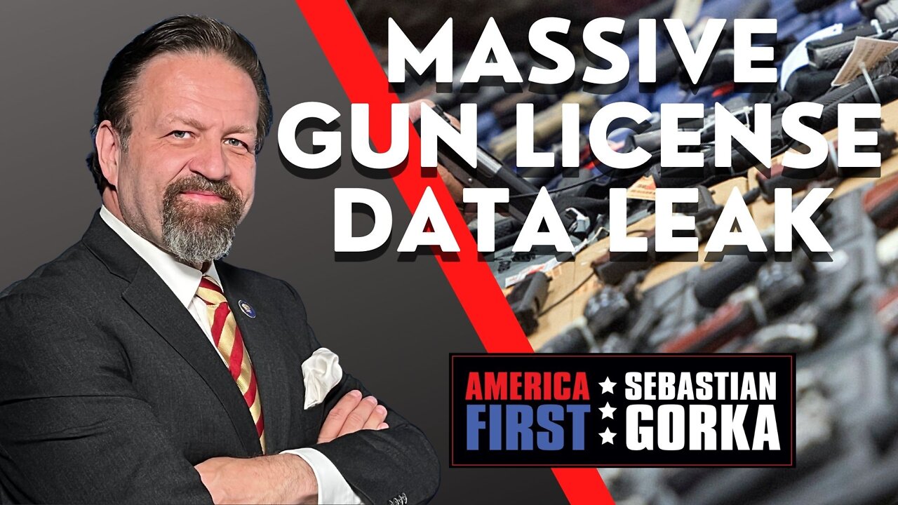 Massive Gun license data leak. Jennifer Horn with Sebastian Gorka on AMERICA First