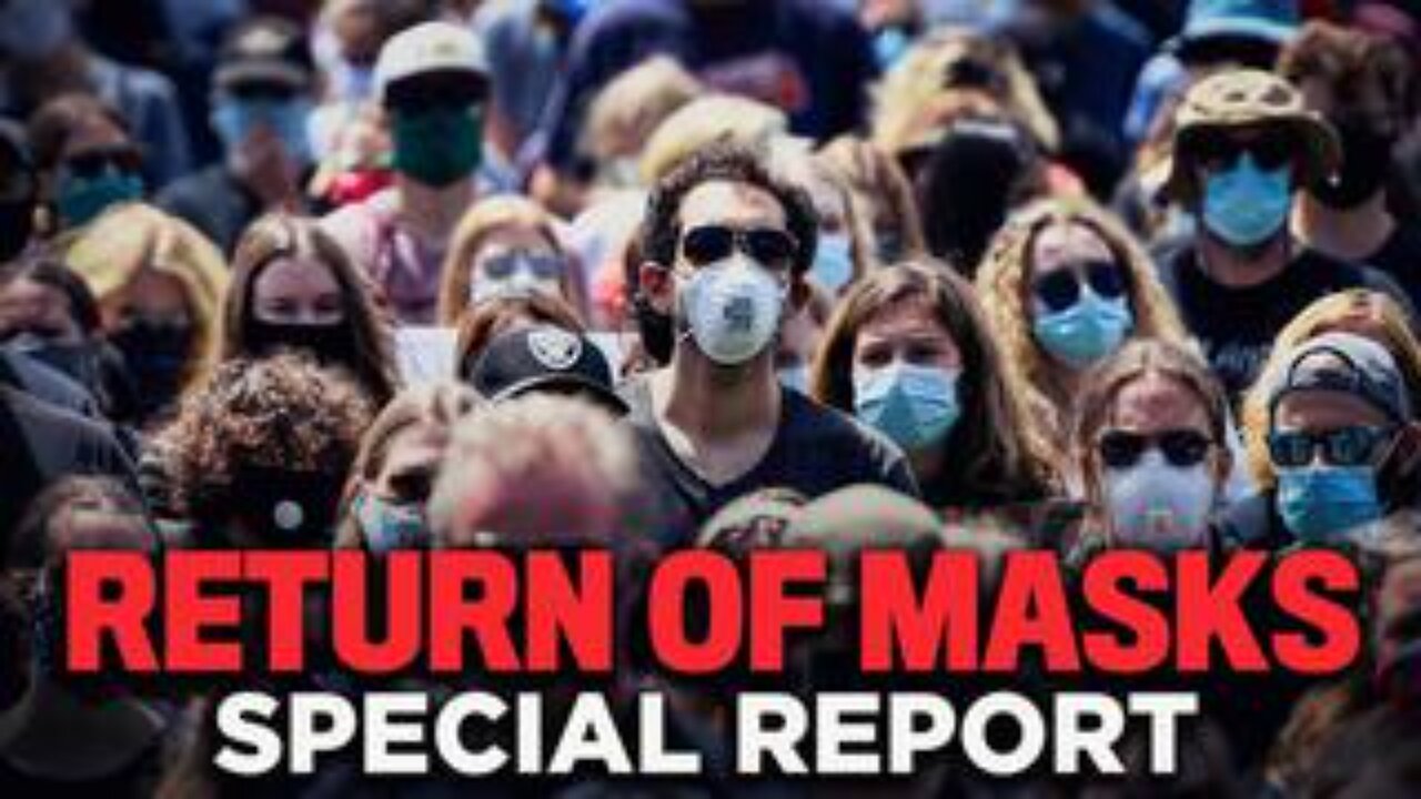 Alex Jones Breaks Down Why California Reinstated Mask Mandate Until Spring