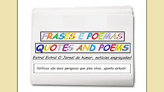 Notícias engraçadas: Políticos são mais perigosos que zika vírus, aponta estudo! [Frases e Poemas]