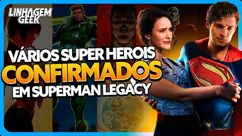 VAI ATRAPALHAR? VÁRIOS HERÓIS ESTARÃO EM SUPERMAN LEGACY!