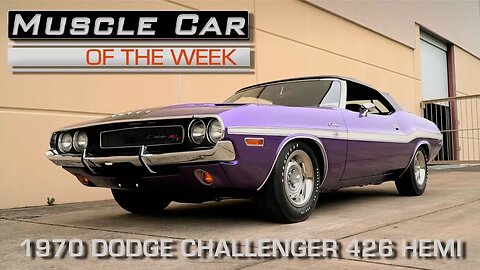 1970 Dodge Challenger 426 Hemi Convertible: Muscle Car Of The Week Video Episode #207