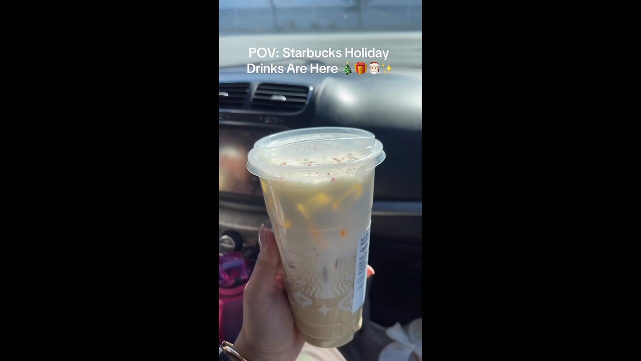 Christmas Day Starbucks drink