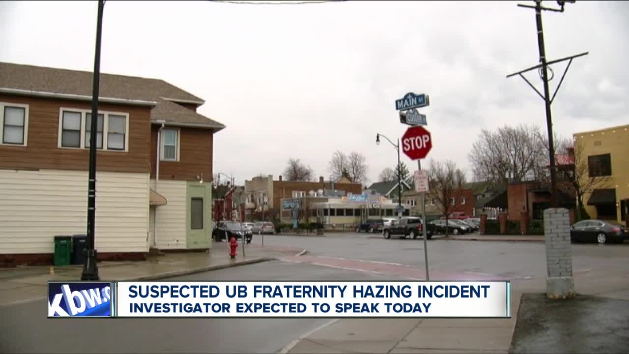 UB investigator expected to speak on hazing incident