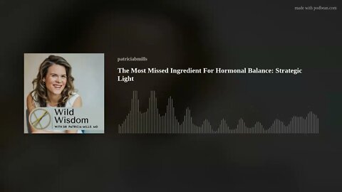 The Most Missed Ingredient For Hormonal Balance: Strategic Light