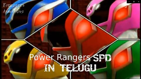 Power Rangers SPD - Telugu intro (Stereo)