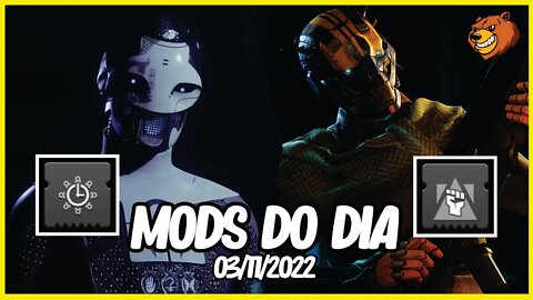 DESTINY 2 │ OS MODS DO DIA ADA-1 E BANSHEE CONFIRA 03/11/2022