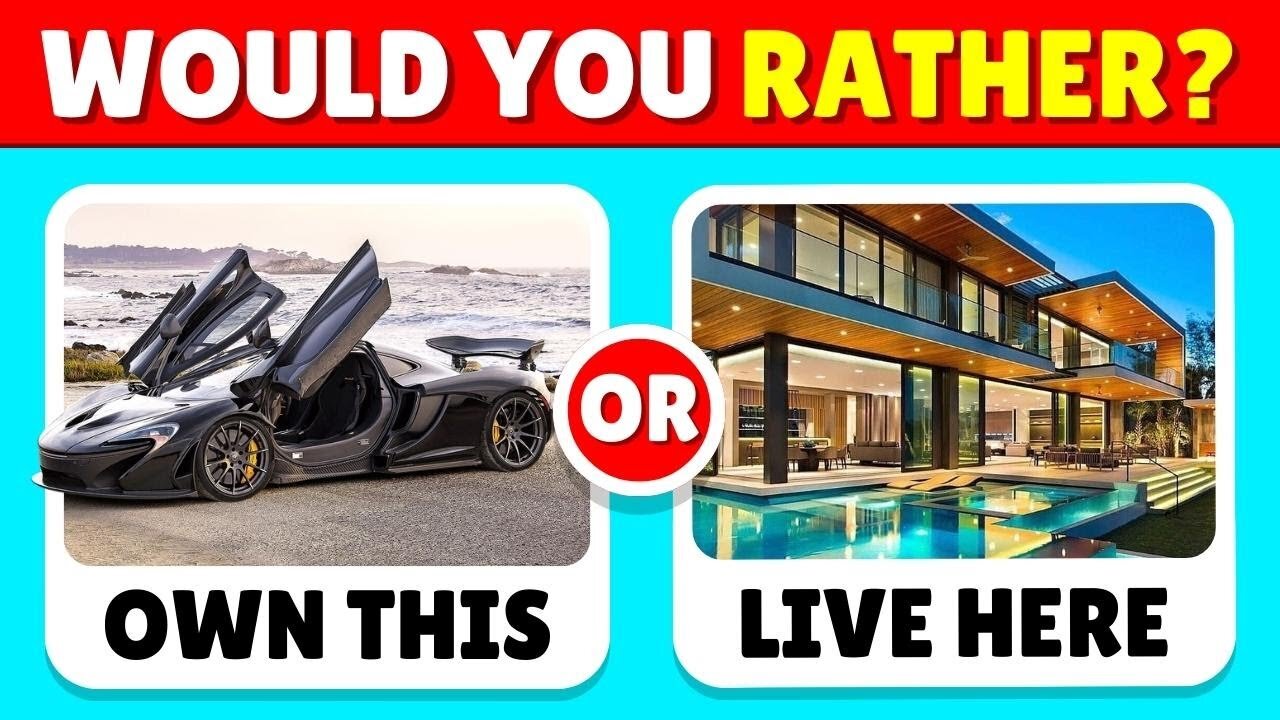 Would You Rather? - Luxury Edition | QuizWiz