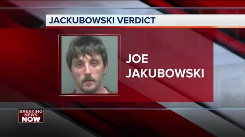 Jury convicts Joseph Jakubowski on a federal weapons charge