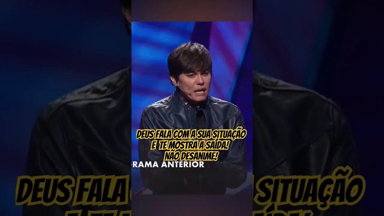 Joseph Prince Brasil. Deus fala com você! #josephprince #fé #graça #mensagemdodia #salvação