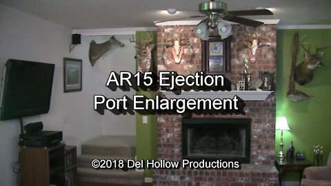 S8E2 - AR15 Ejection Port Enlargement for use with Large Diameter Brass Rounds