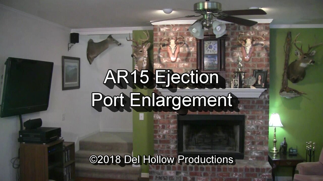 S8E2 - AR15 Ejection Port Enlargement for use with Large Diameter Brass Rounds
