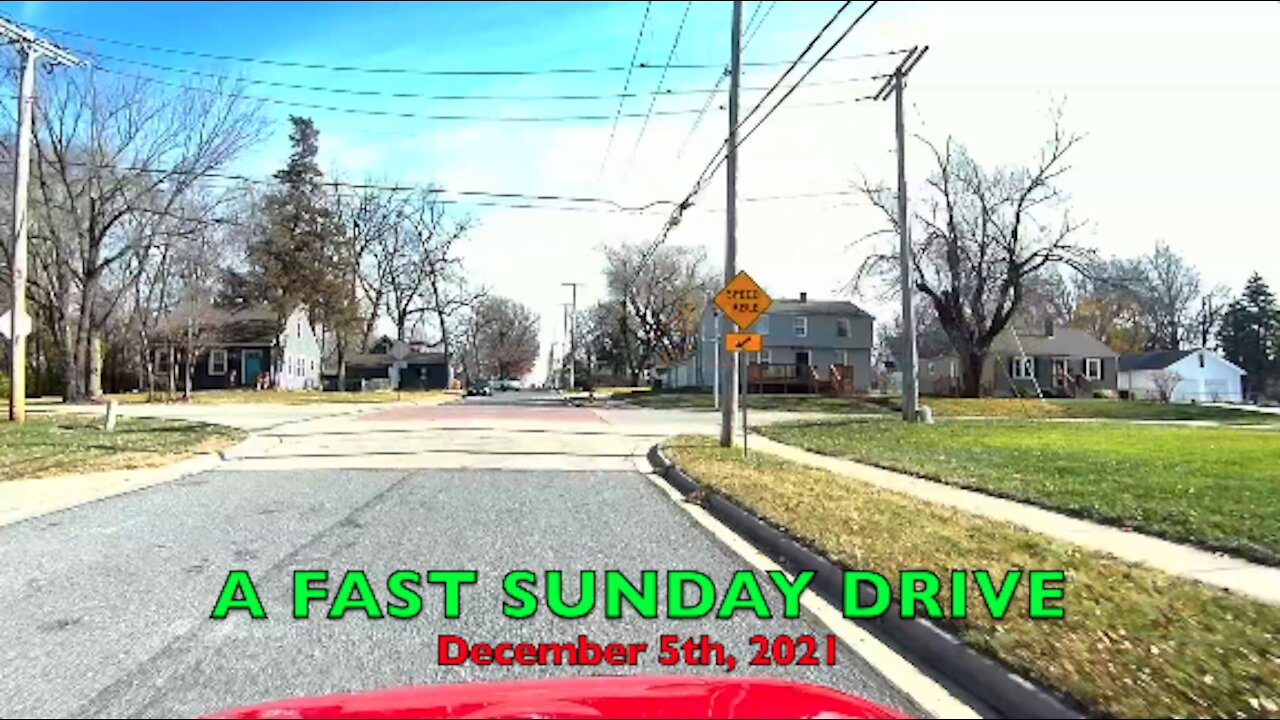 A Fast Sunday Drive - December 5th, 2021