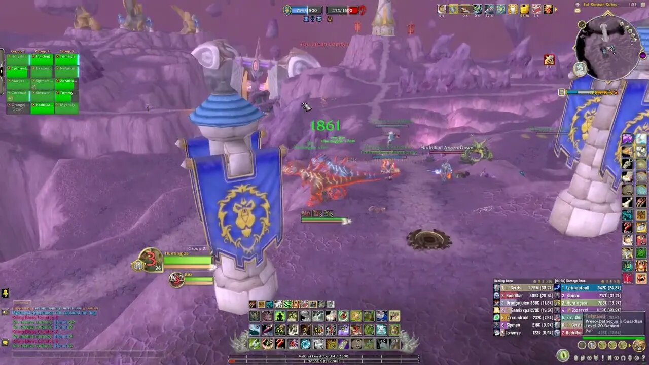 Dragonflight Hunter PvP Beast Mastery - Mercenary Buff - Alliance WoW Battlegrounds BM Gameplay