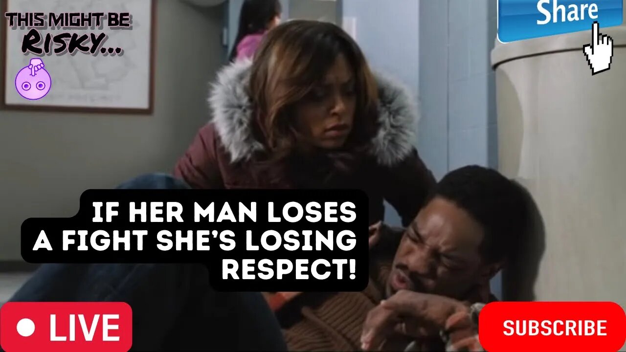 IF HER HUSBAND LOSES A FIGHT IN FRONT OF HER, WILL SHE LOSE RESPECT FOR HIM!? WOW!!!