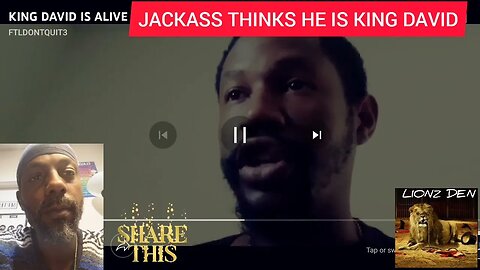 JACK@SS THINKS HE IS KING DAVID OPEN REBUKE