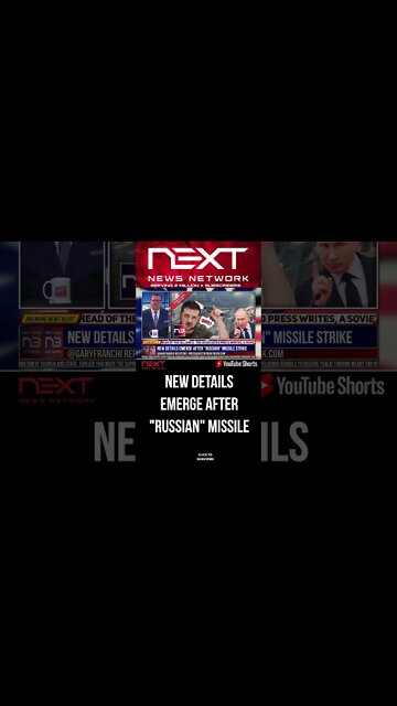 New Details Emerge after "Russian" Missile Strike #shorts