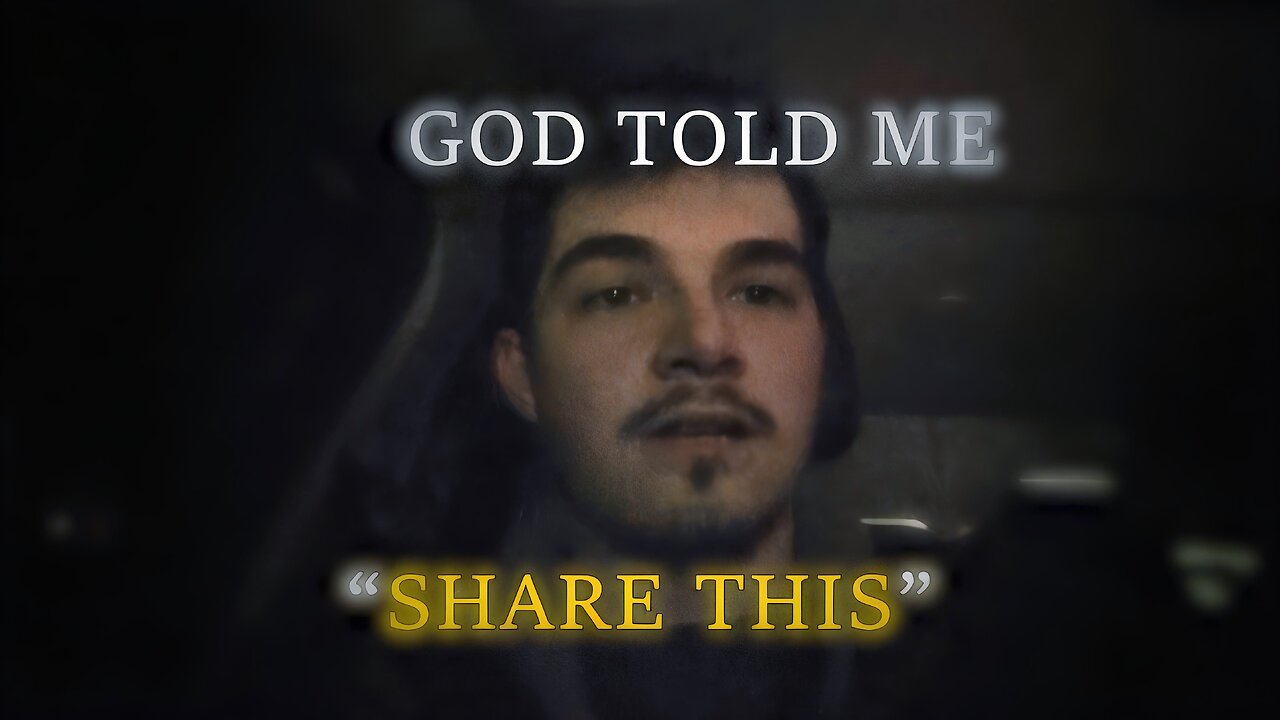 God Asked Me to Share this Message