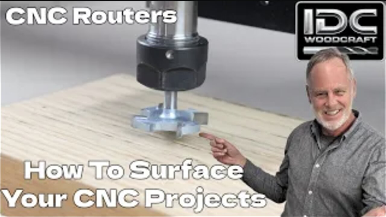 How To Surface CNC Projects and Flatten Slabs BEFORE Carving, CNC Router Surfacing