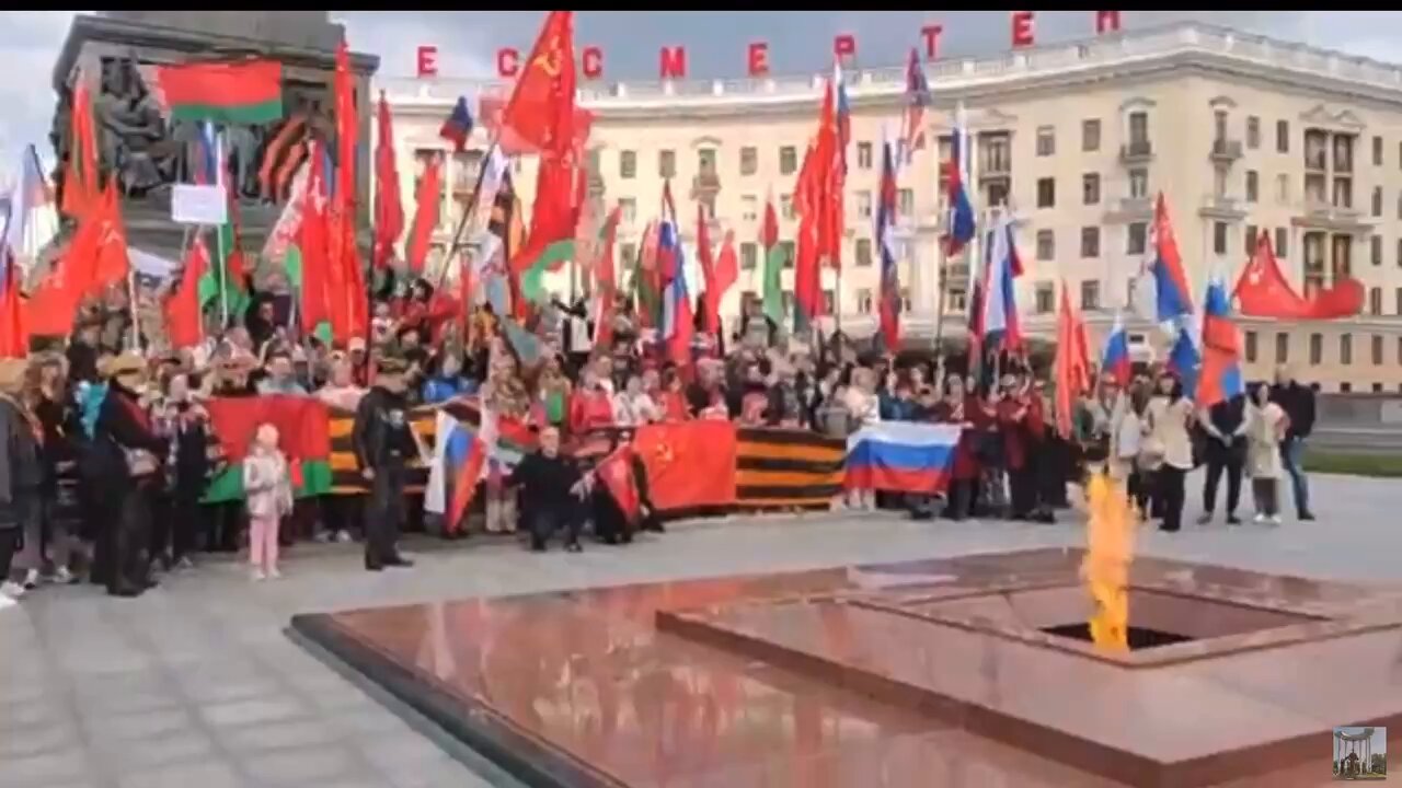 "Russia, we are with you!" Protest in support of Russia was held in Minsk