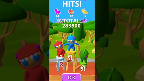 Pinata: Candy Race Gameplay 🐸🐻‍❄️🥩🍗🍿 #shorts #gamesios #gamesandroid #gaming #walkthrough