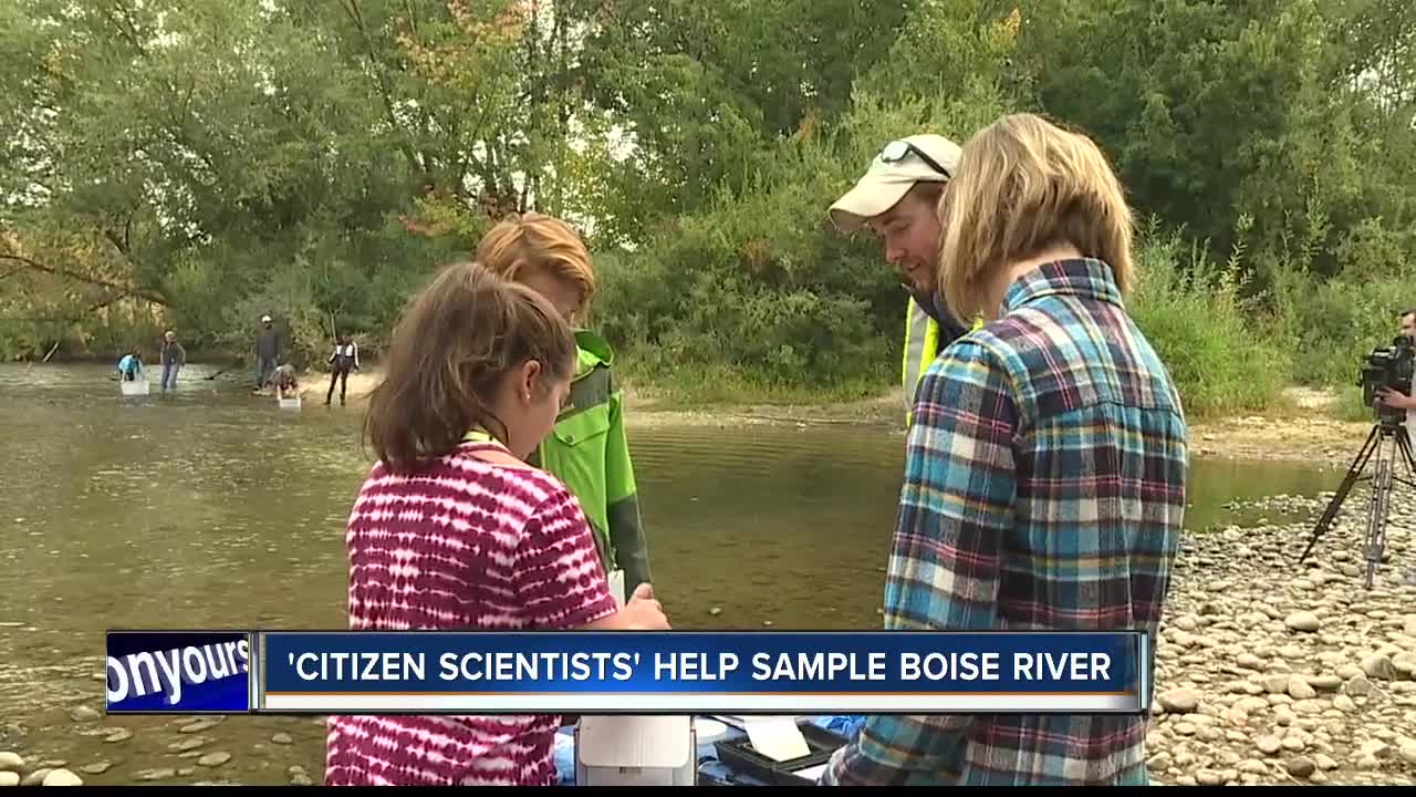 'Citizen scientists' teach kids about Boise River water quality