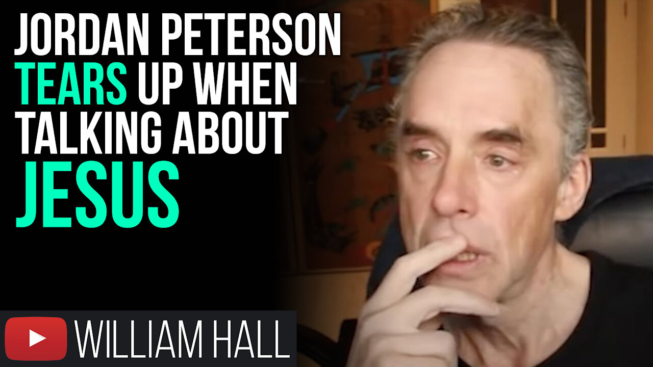 Jordan Peterson TEARS Up When Talking About JESUS