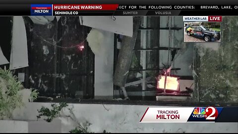 Tornado leaves trail of damage in Brevard County ahead of Hurricane Milton landfall