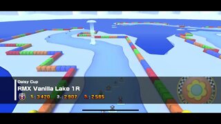 Mario Kart Tour - RMX Vanilla Lake 1R Gameplay & OST