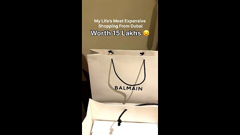 15 Lakh Ki Shopping Karli Dubai Mein