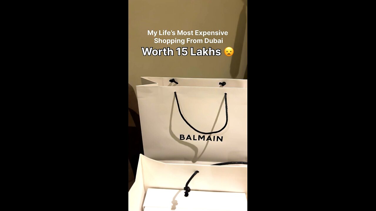 15 Lakh Ki Shopping Karli Dubai Mein