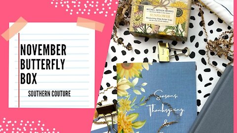 Focus on Gratitude with November Butterfly Box