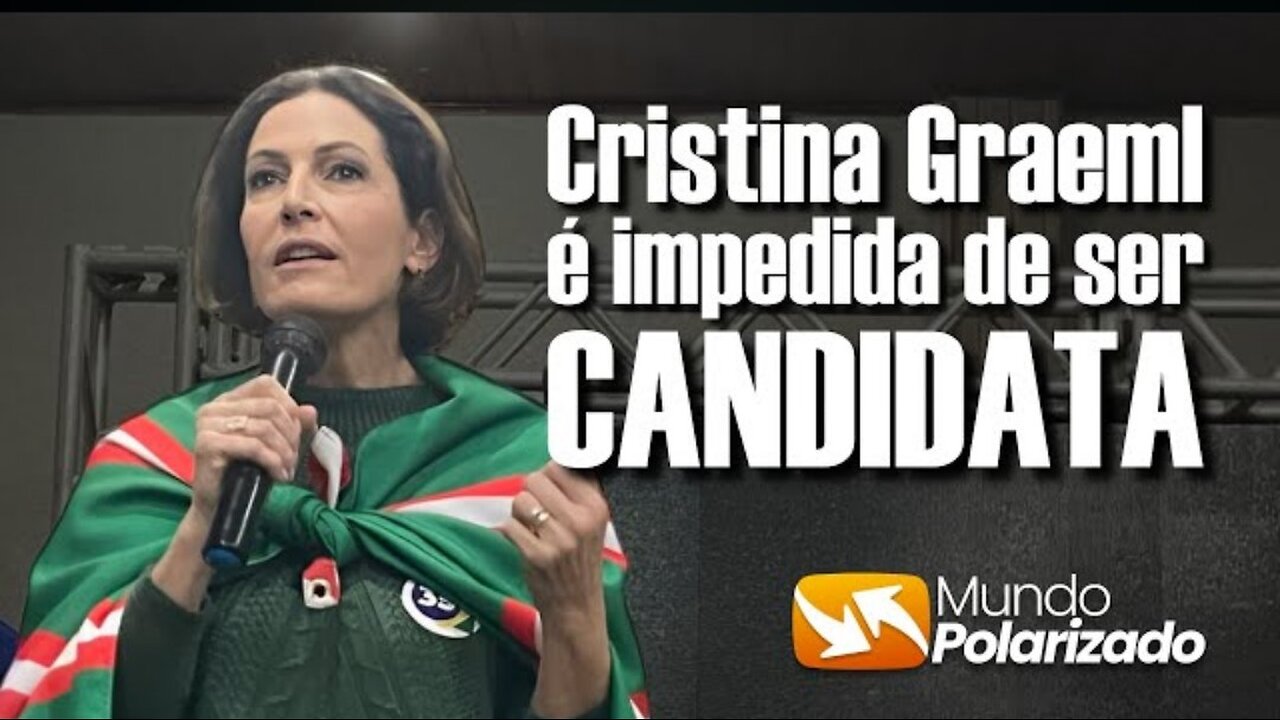 Cristina Graeml é IMPEDIDA de ser CANDIDATA a Prefeita