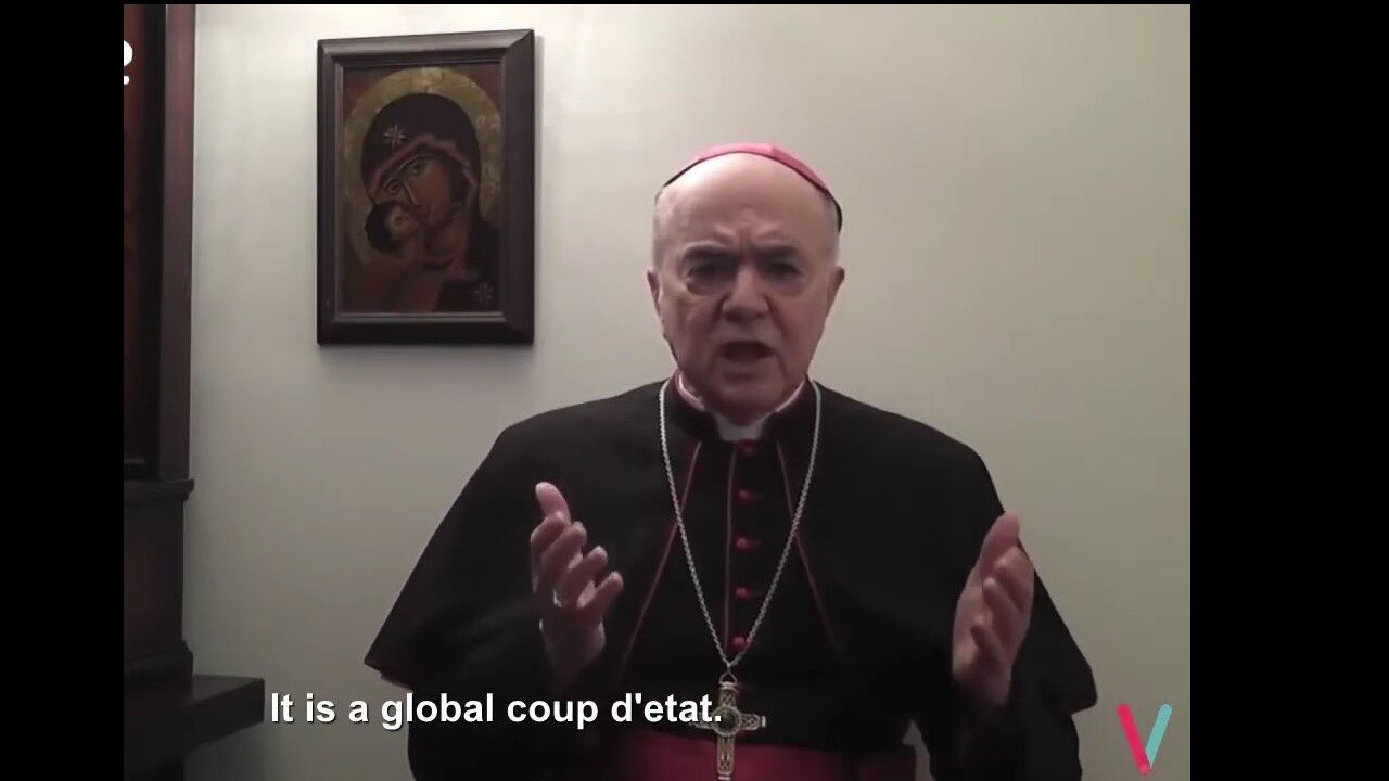 MINDBLOWING_ Archbishop Vigano Calls for Anti-Globalist Alliance