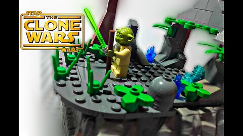 LEGO Star Wars The Clone Wars - Yoda's Vision On Dagobah - MOC Review (2016)