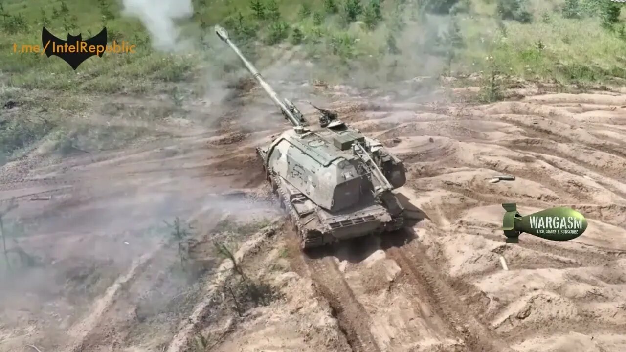 Russian artillery hits Polish-supplied Krab self-propelled gun near Liman