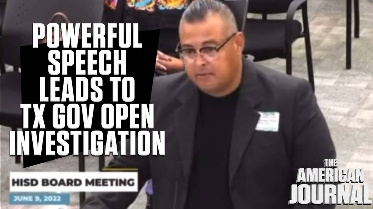 TX Governor Opens Investigation After Parent Delivers Powerful School Board Spe